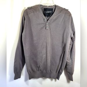 D-Lux Denim gray sweatshirt men's L   #1543
